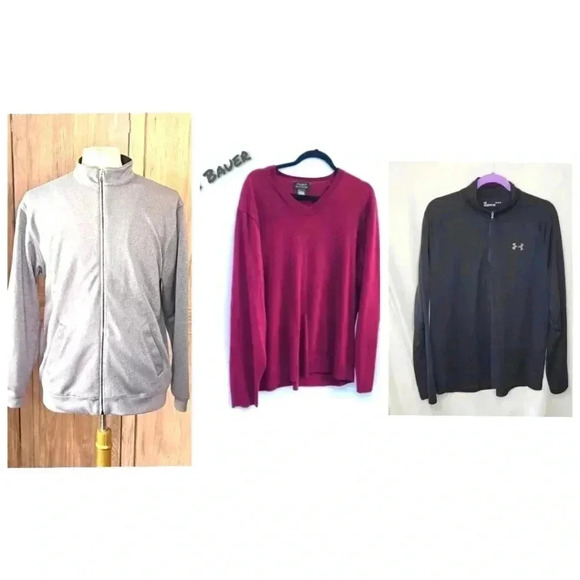 Mens Large lot Under Armour Eddie Bauer Pebble Beach SALE - Picture 1 of 10